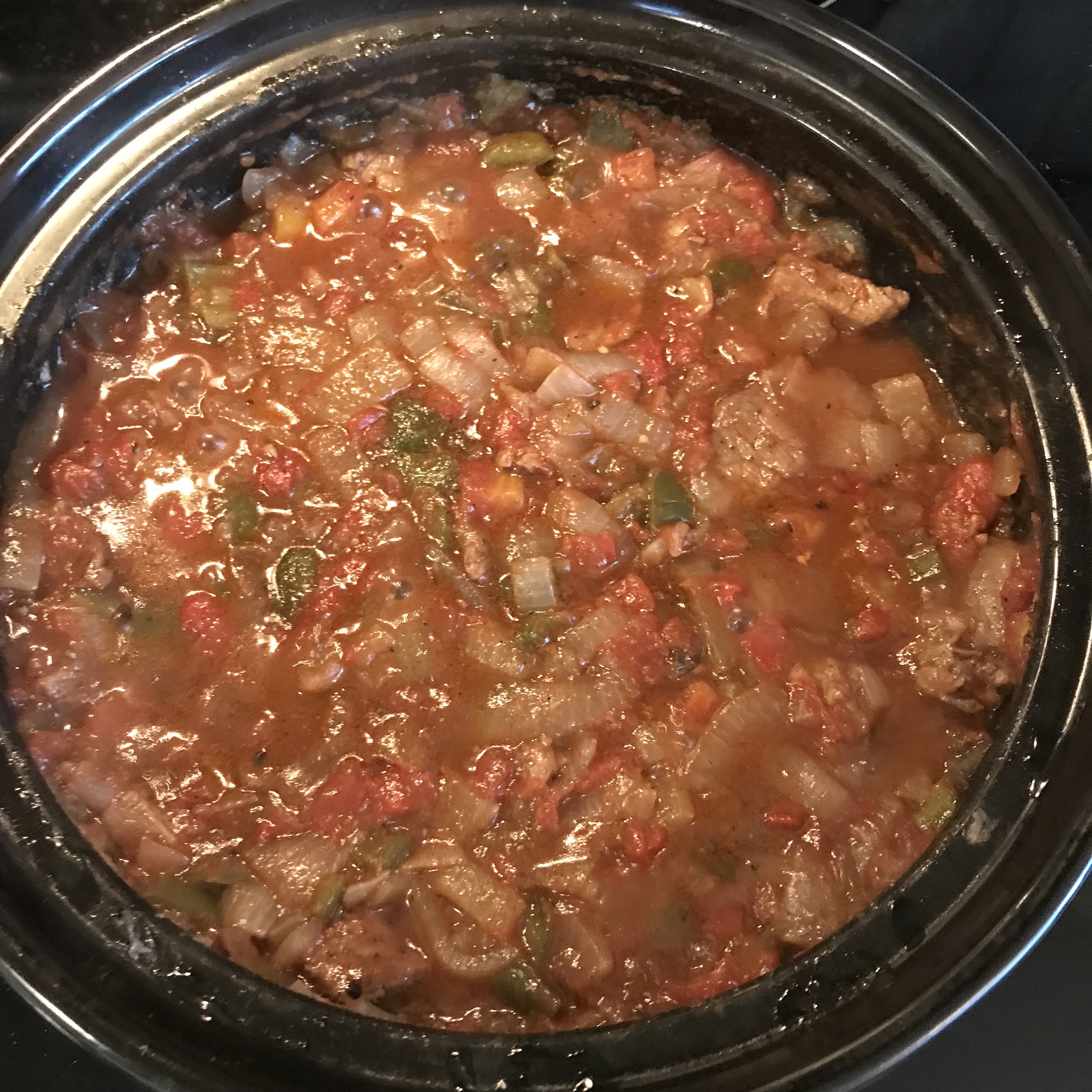 Stew in pot