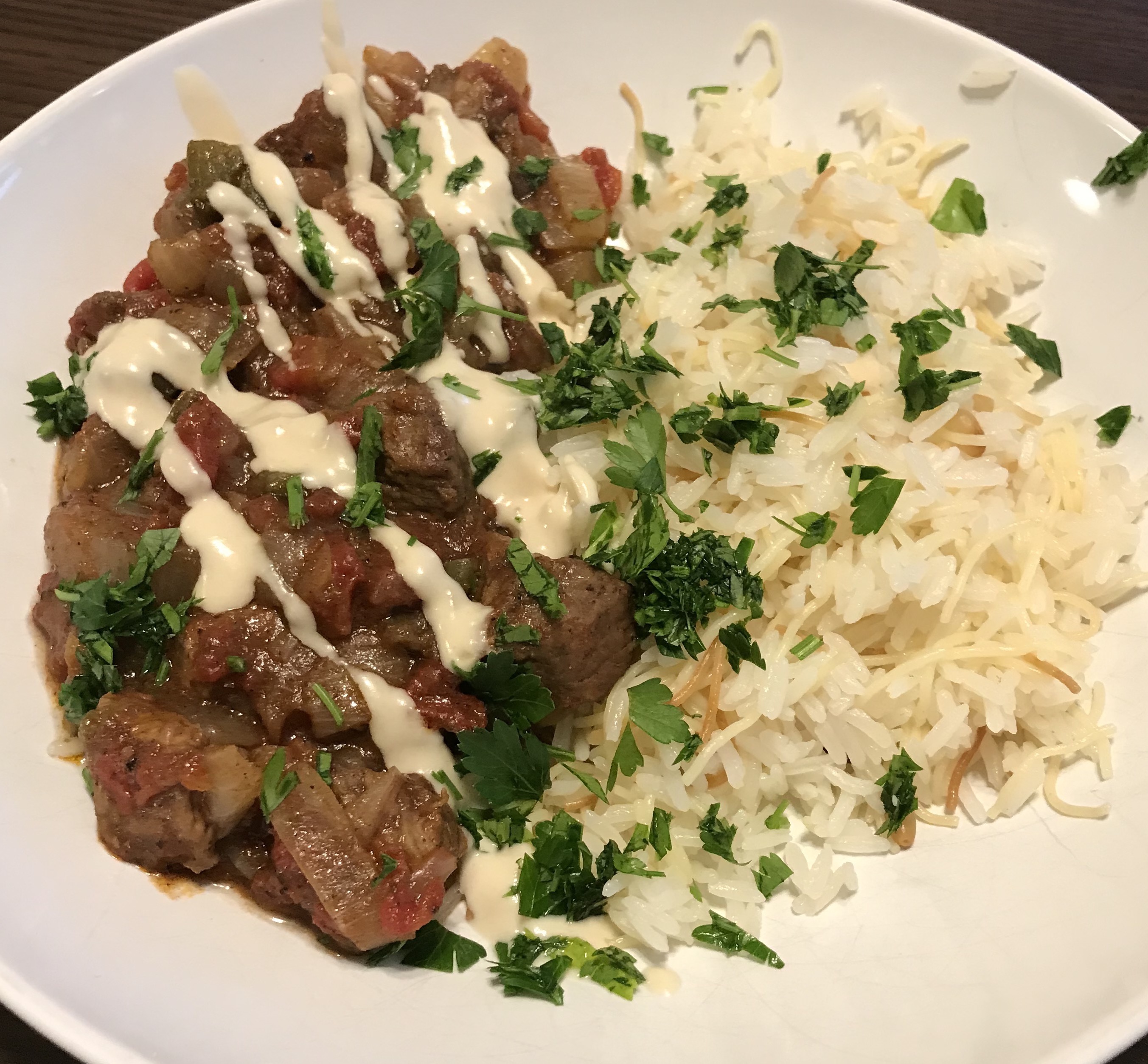 Arab-American Beef Stew